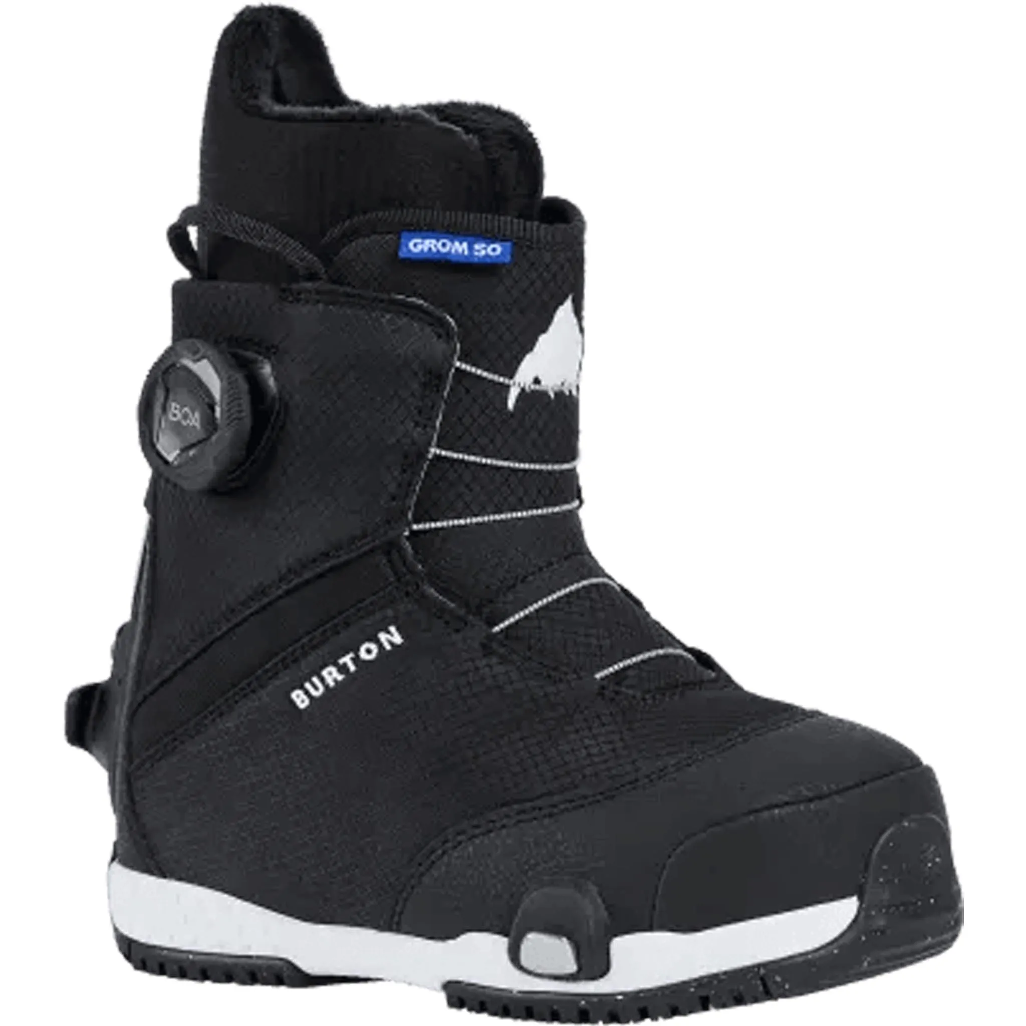 Burton Kids BOA Grom Step On Snowboard Boots Black 2025