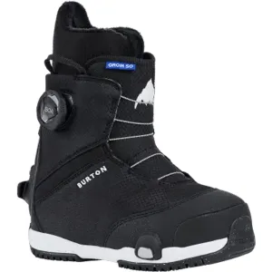 Burton Kids BOA Grom Step On Snowboard Boots Black 2025