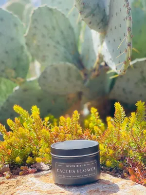 Cactus Flower Soy Candle - CLEAN BURNING