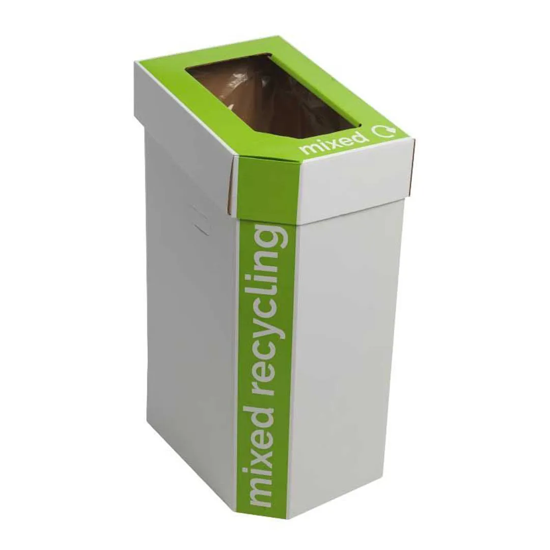 Cardboard Recycling Bins - Set of 5