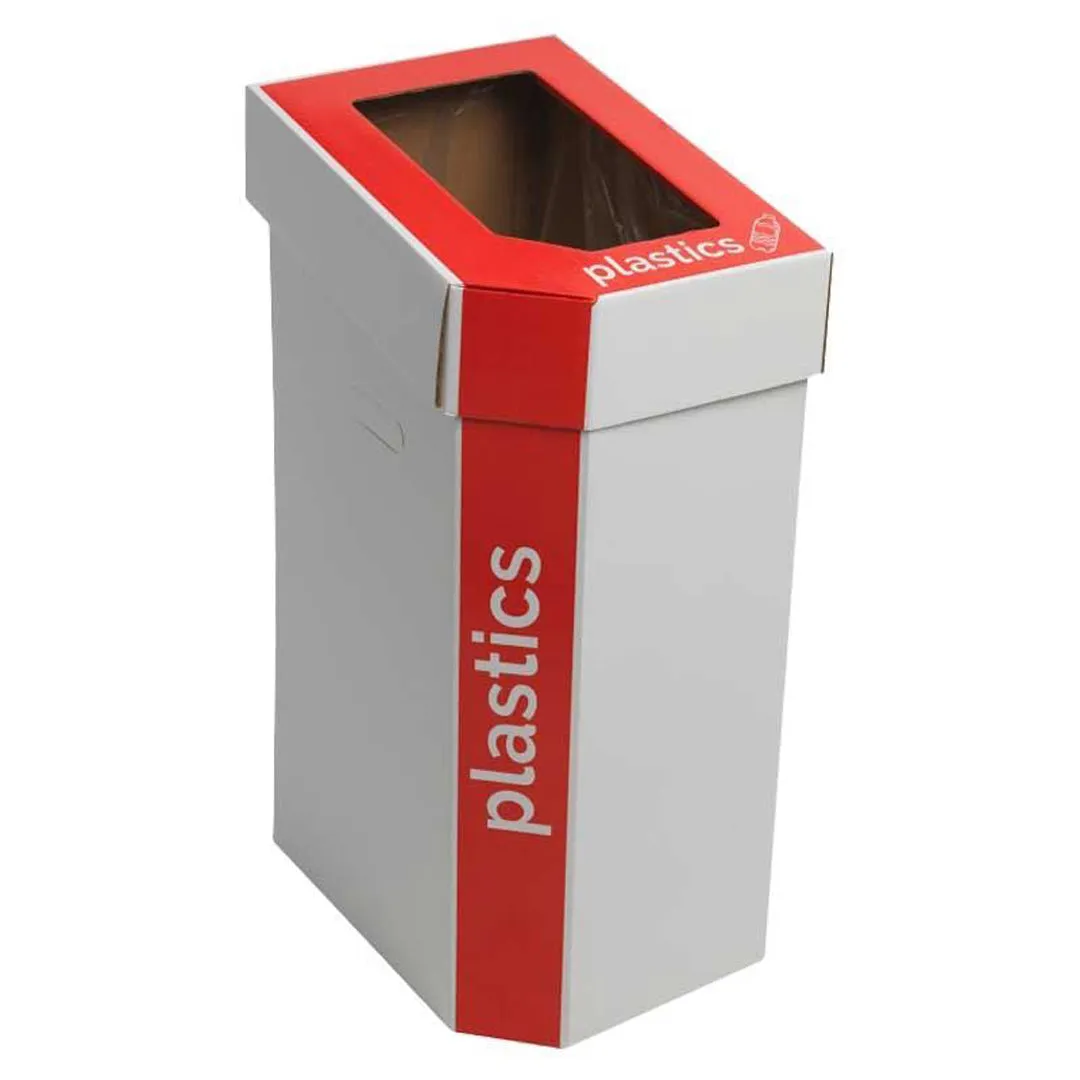 Cardboard Recycling Bins - Set of 5