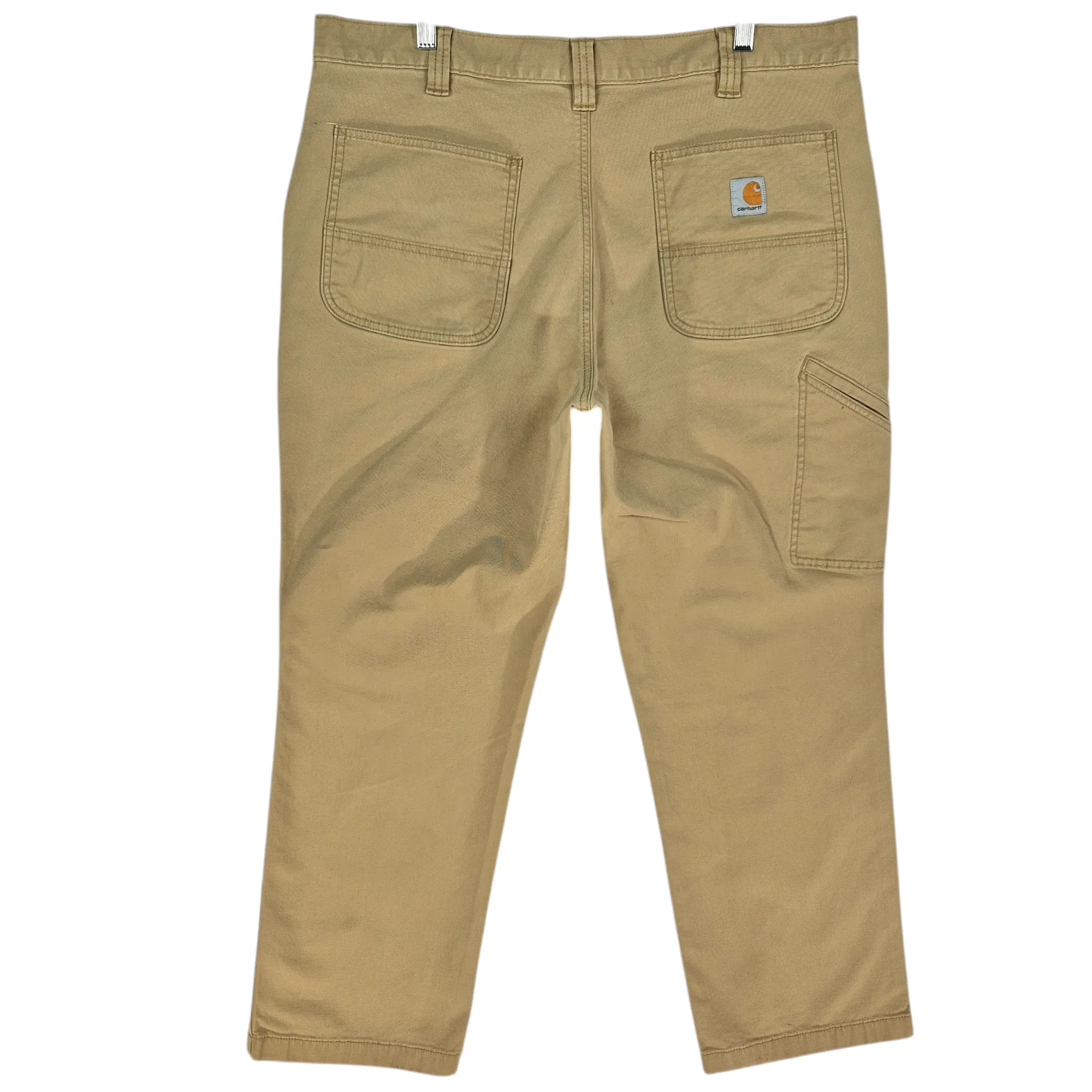 Carhartt Light Brown Relaxed Fit Stretch Canvas Pants W38