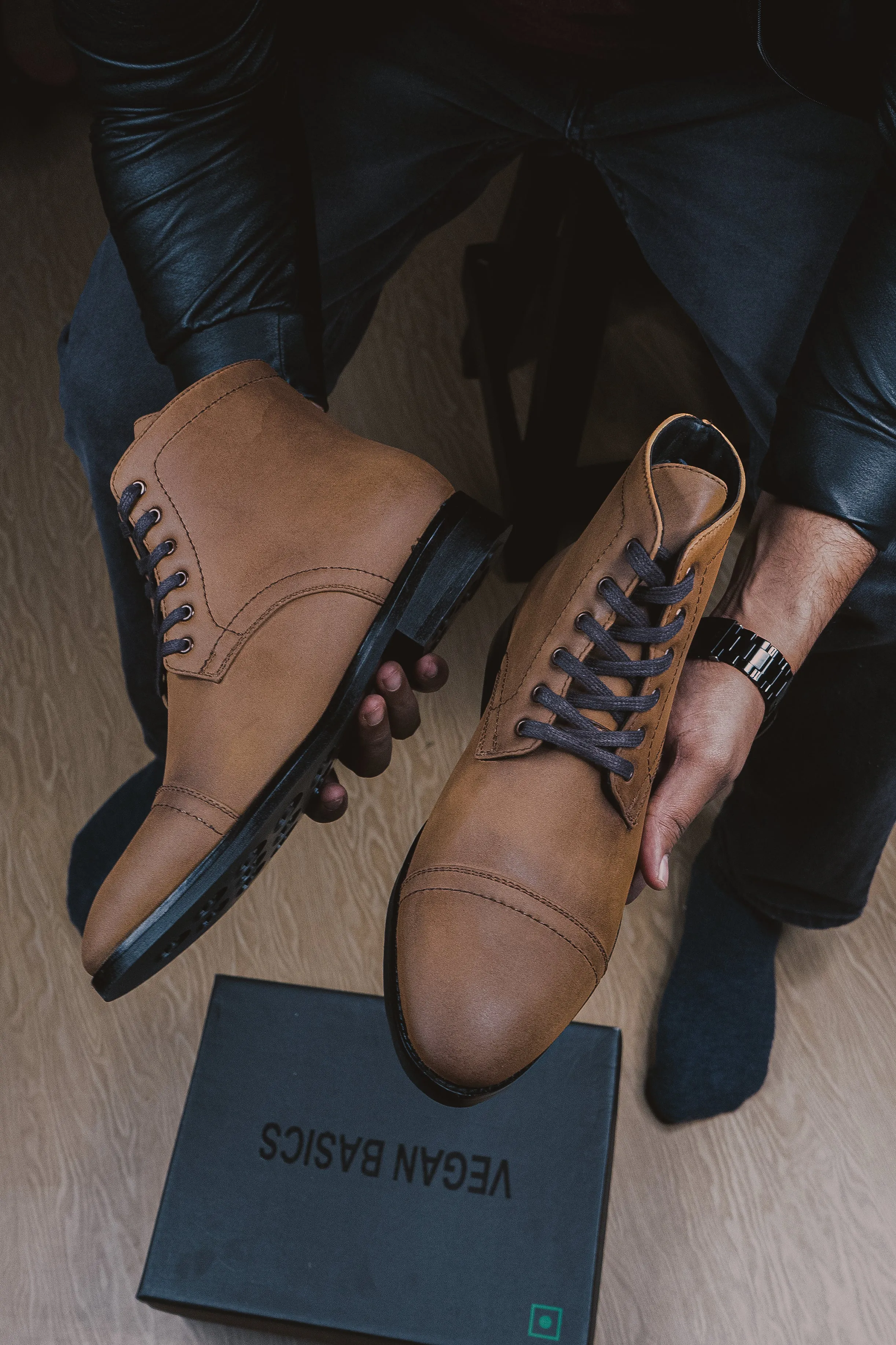 Chancellor Dark Tan Boots