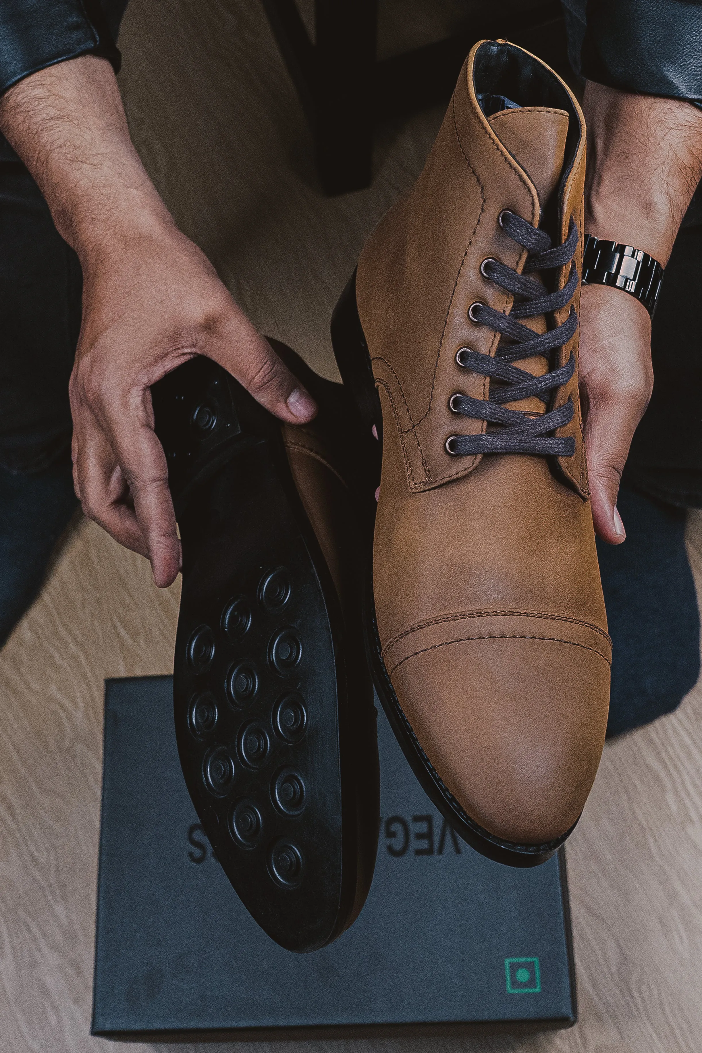 Chancellor Dark Tan Boots