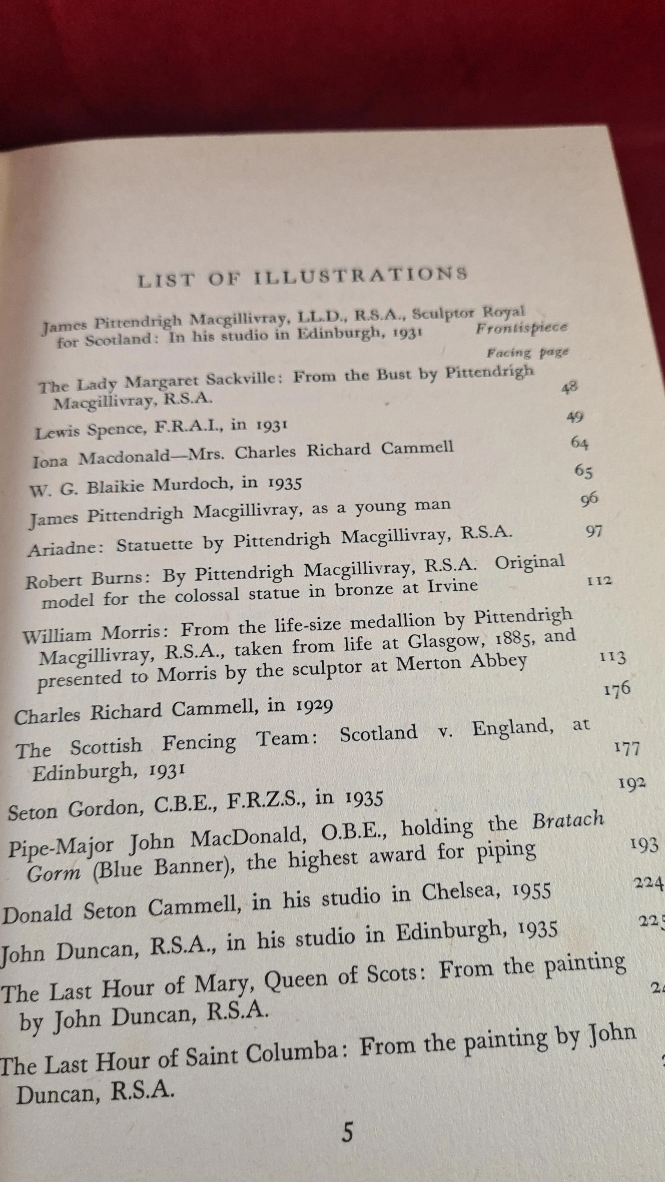 Charles Richard Cammell - Heart of Scotland-A Memoir, Robert Hale, 1956