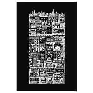 Chi Towns Gallery Wrap Canvas