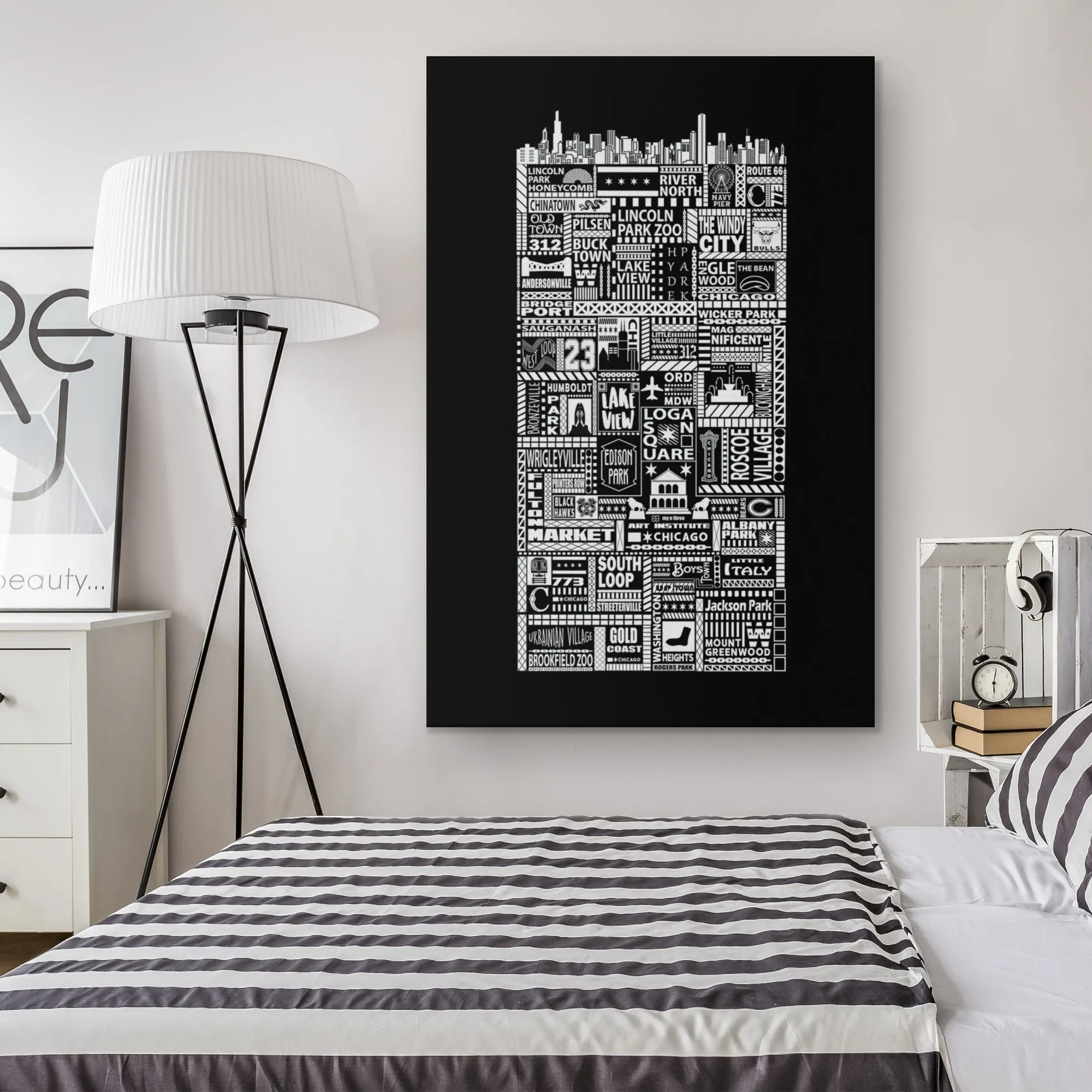 Chi Towns Gallery Wrap Canvas
