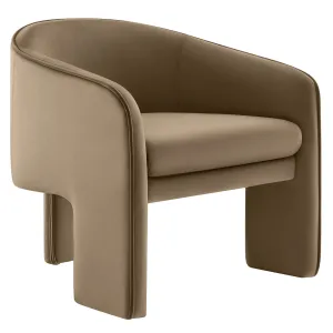 Chic Velvet Reading Chair by Modway