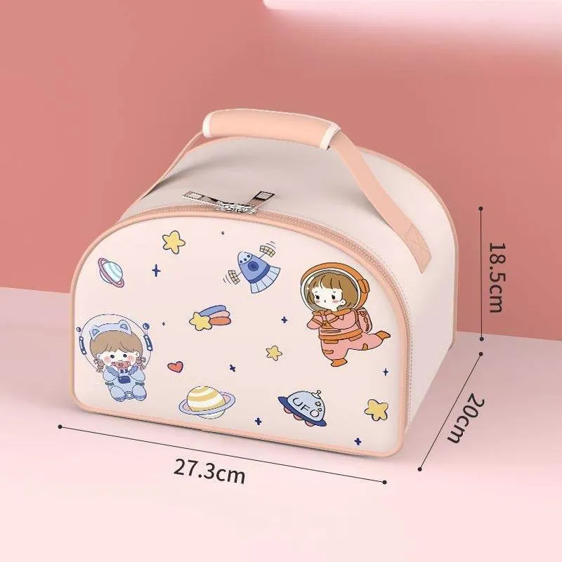 Children's Lunch Box Handbag Multi-layer Thermal Insulation Primary School Student Waterproof Handbag