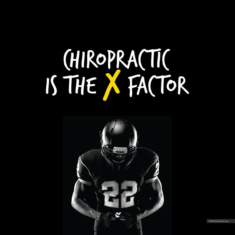 Chiropractic X Factor - Football