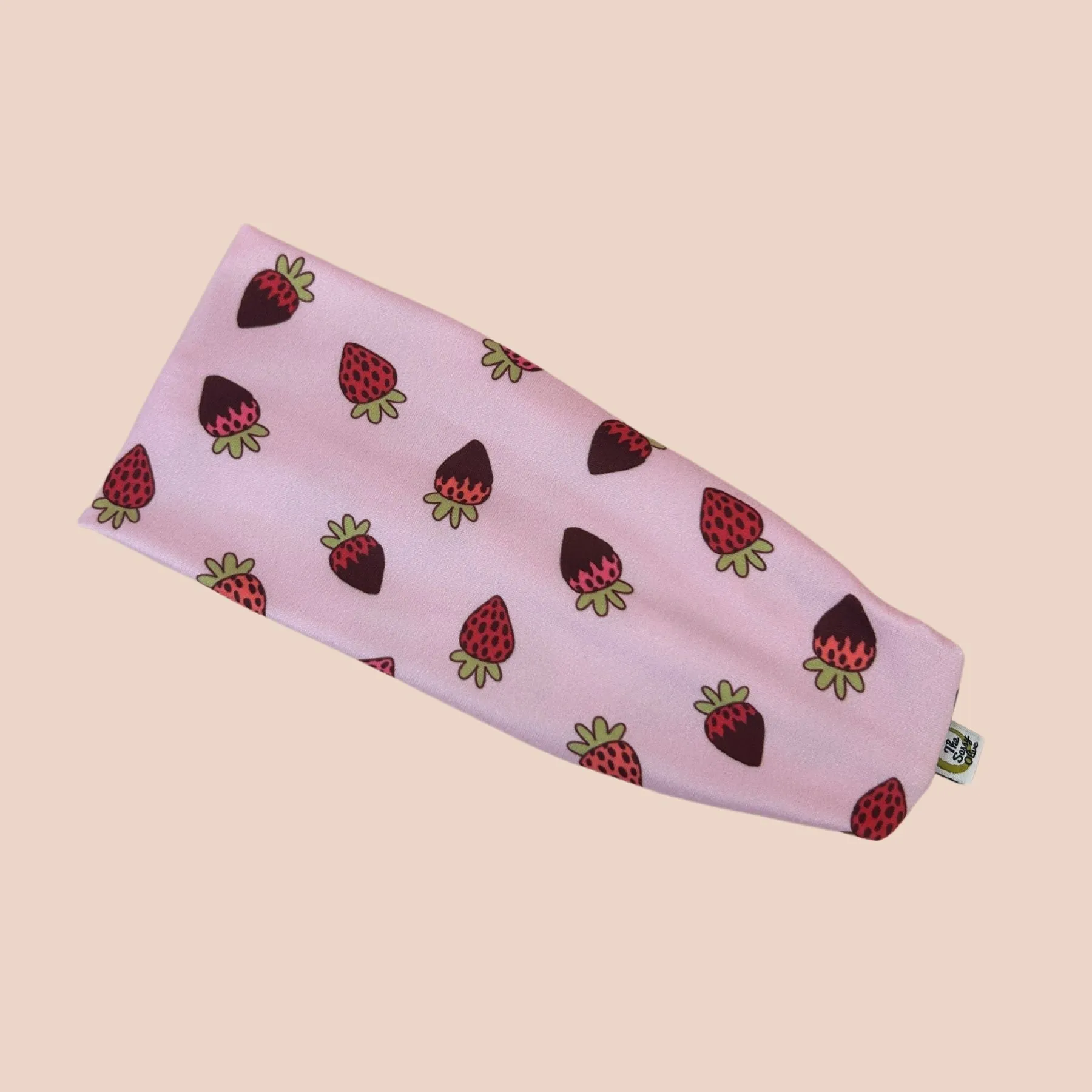 Chocolate Covered Strawberries Stretch Headband