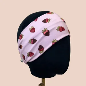 Chocolate Covered Strawberries Stretch Headband