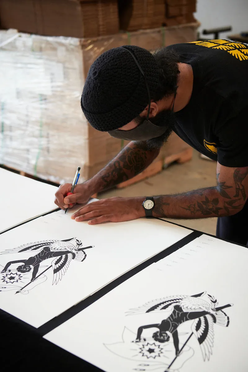 Christopher Martin - "Lady Liberation" print