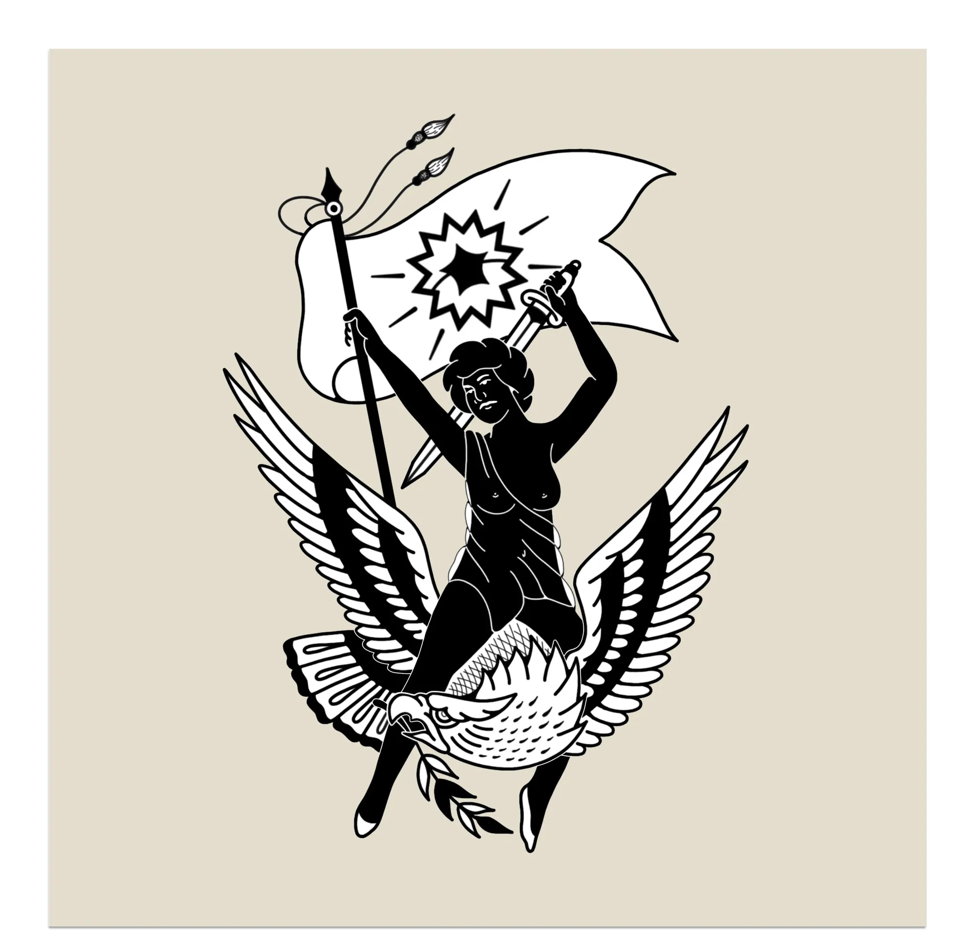 Christopher Martin - "Lady Liberation" print