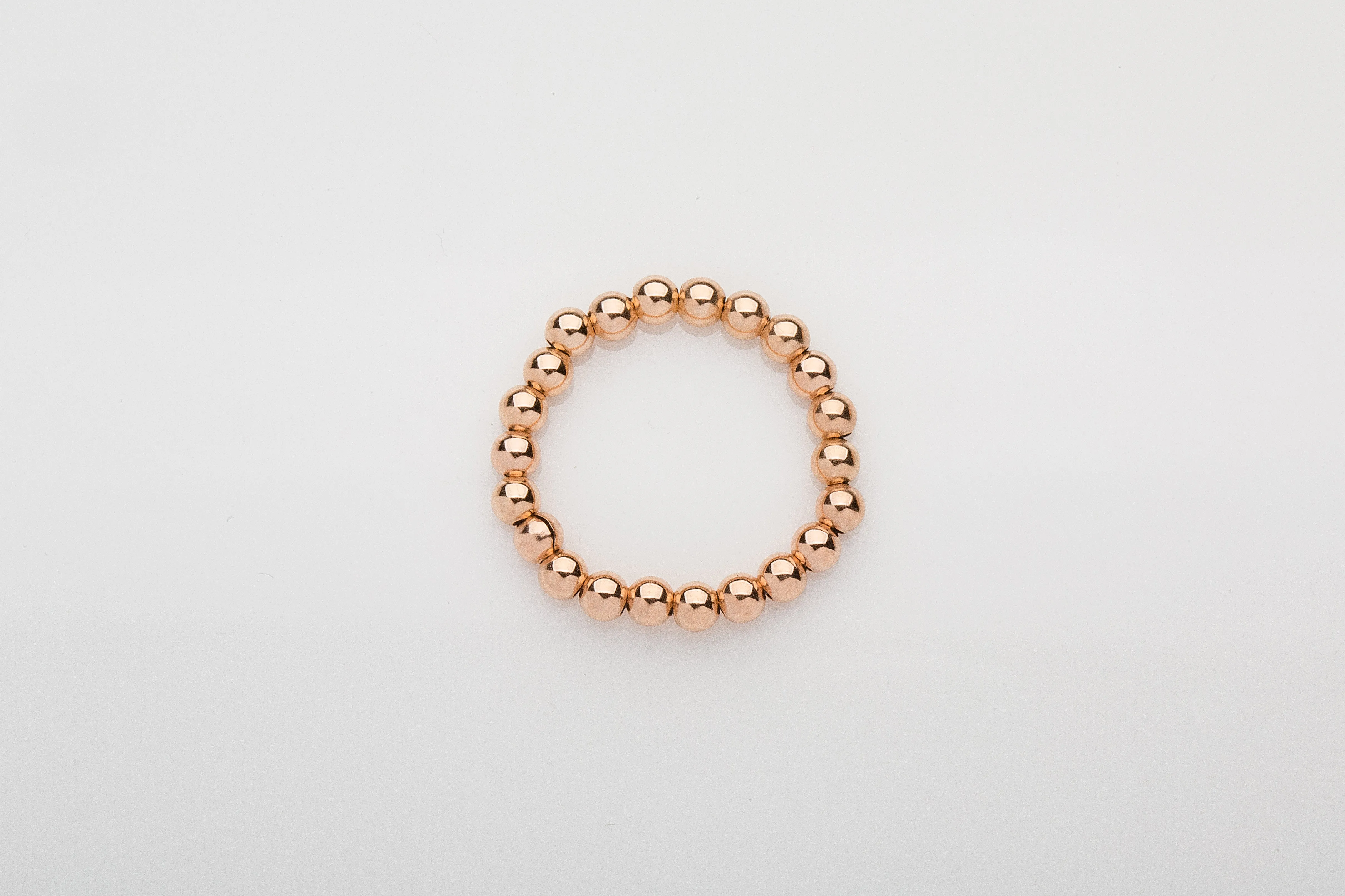 Classic 3mm Ring in 14k Rose Gold Filled Beads