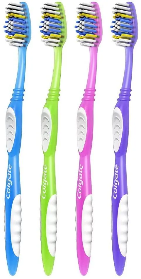 Colgate Extra Clean Toothbrush, Full Head, Soft - 6 Count
