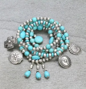 Concho Stretch Bracelet Set