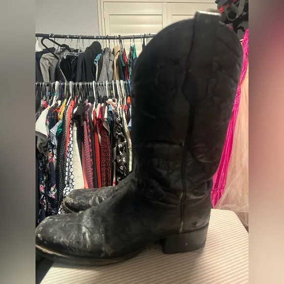Corral Boots square toe black 9.5