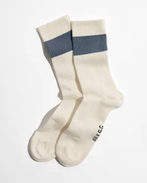 Crew Sock – Dusty Blue
