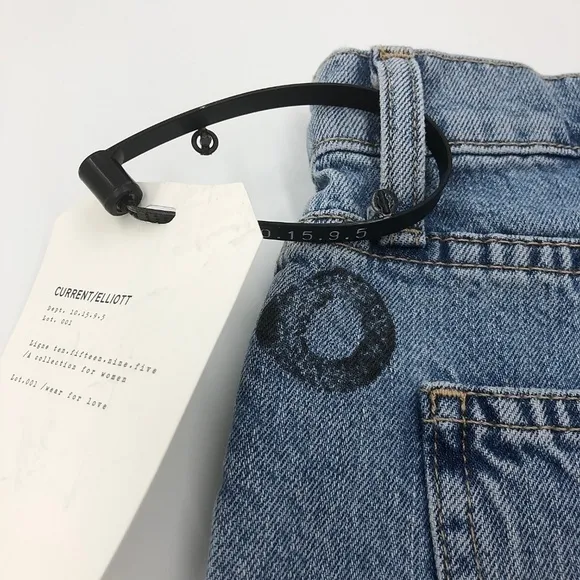 Current/Elliott | The High Waist Mini Denim Skirt