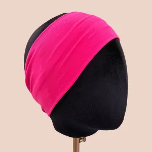 Dolly Pink Solid Stretch Headband