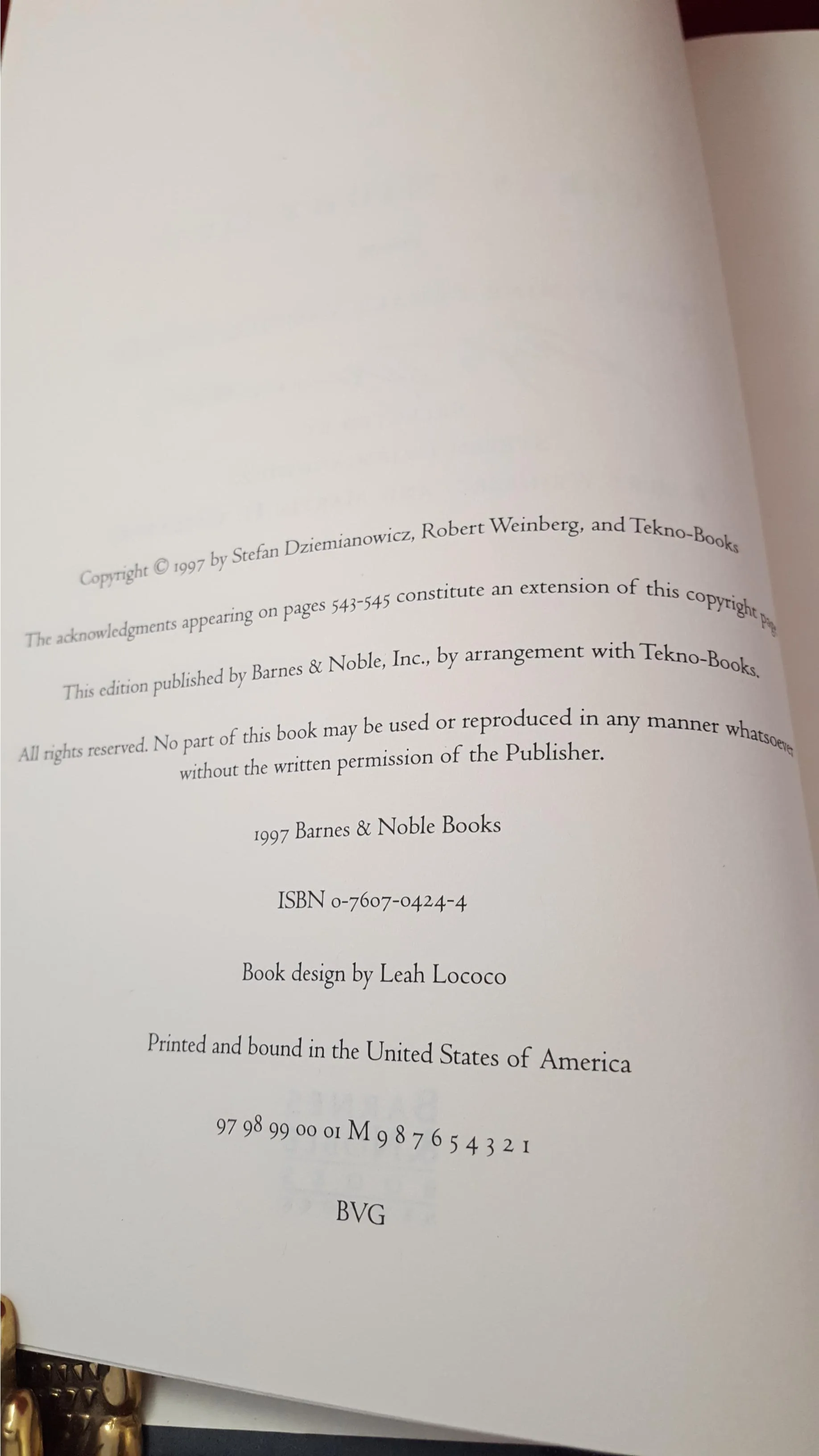 Dziemianowicz - Girls' Night Out, Barnes & Noble, 1997, First Edition, Signed, Inscribed