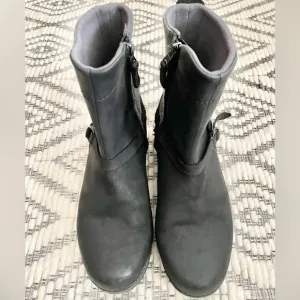 Eddie Bauer women’s Boots Black Gray Size 11 - EUC