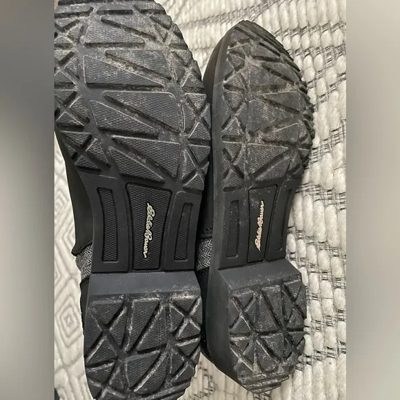 Eddie Bauer women’s Boots Black Gray Size 11 - EUC