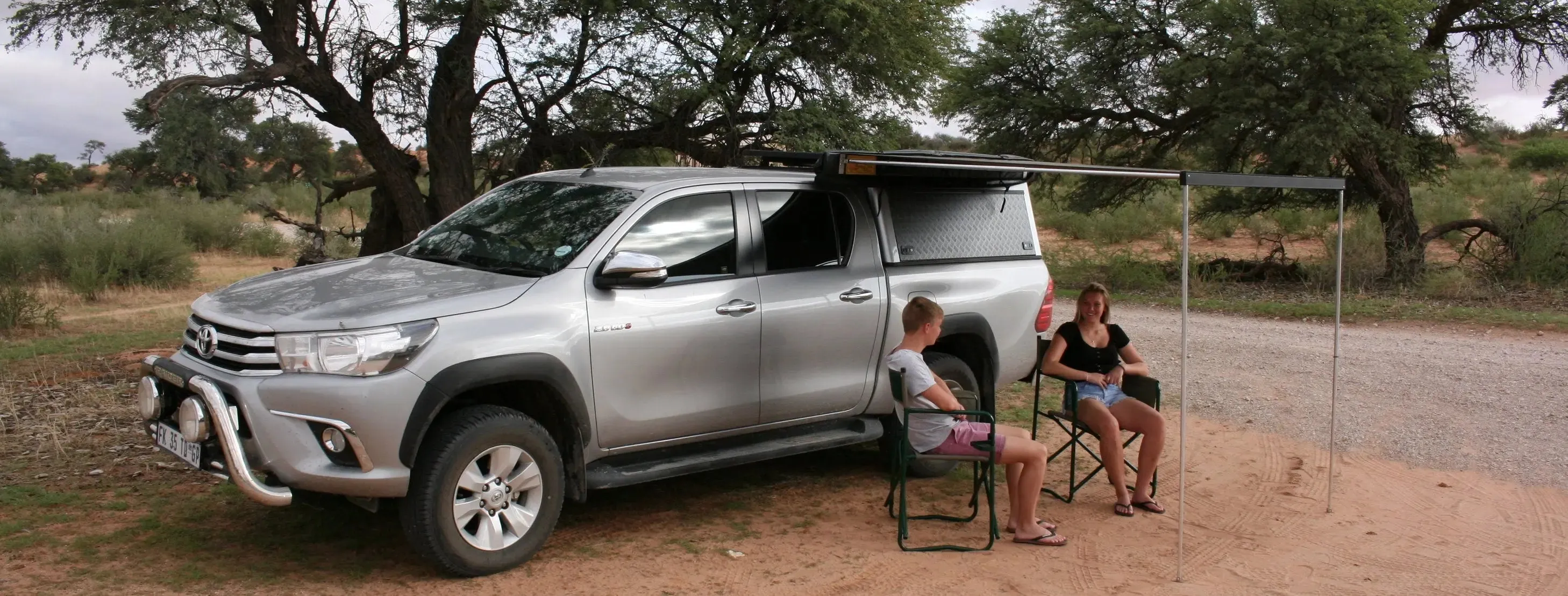 Eezi-Awn Lite Bag Awning 2000mm Grey Edition - Made in South Africa - Black Friday Sale