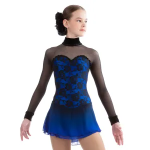 Elite Xpression Ready to Ship Classical Faded Navy Black Dress
