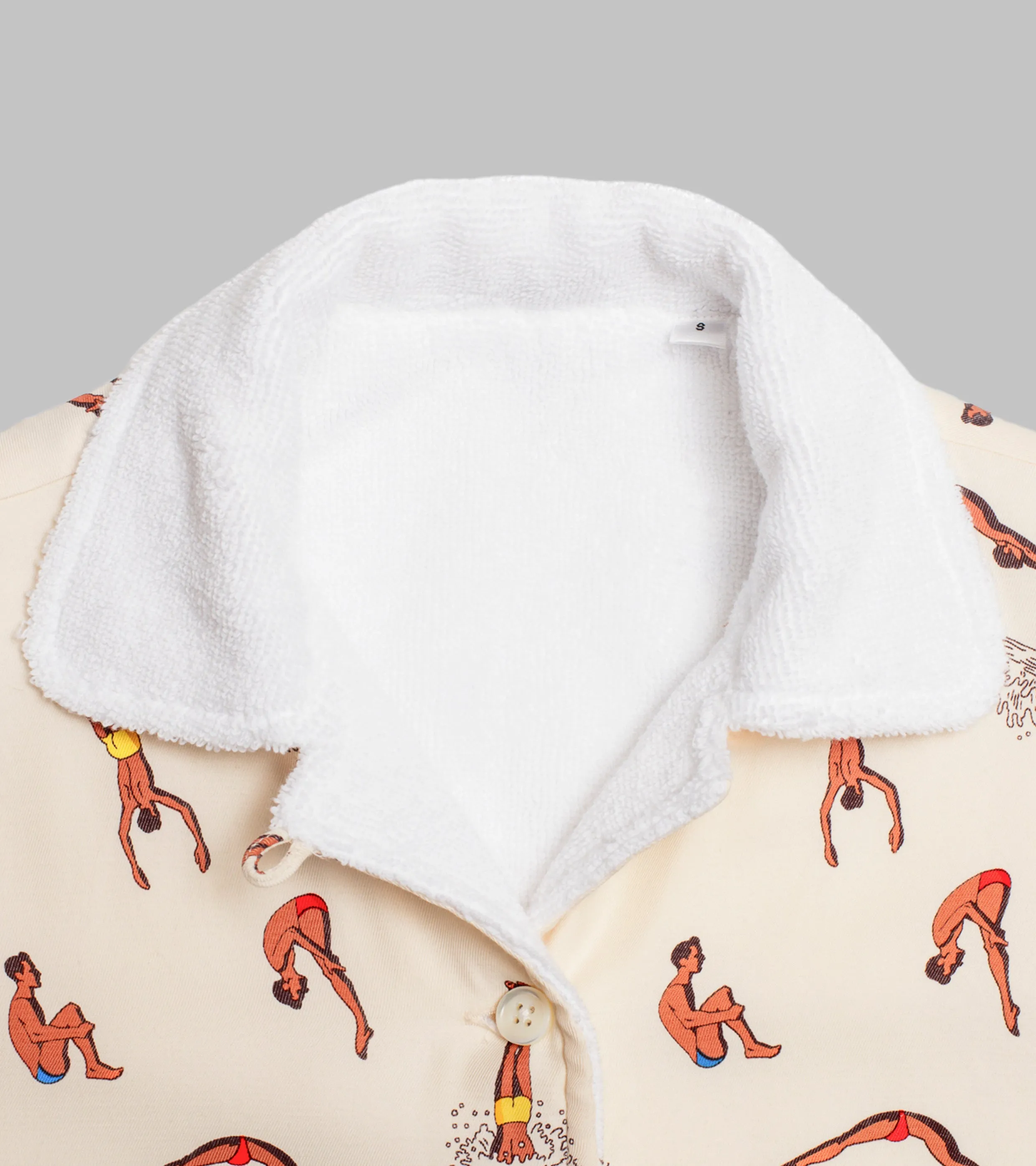 Emmeline Cropped Towel Shirt Diving