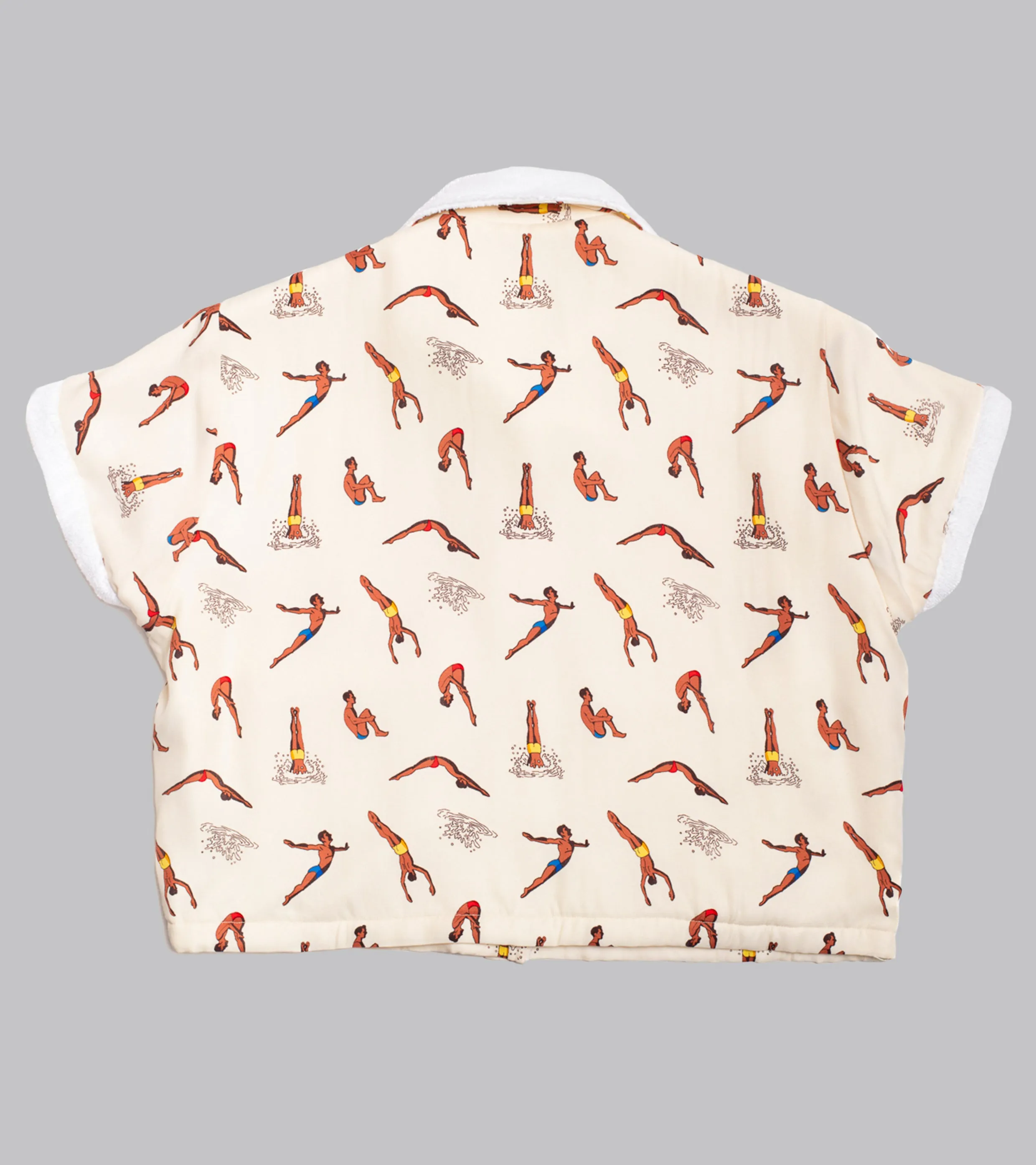 Emmeline Cropped Towel Shirt Diving