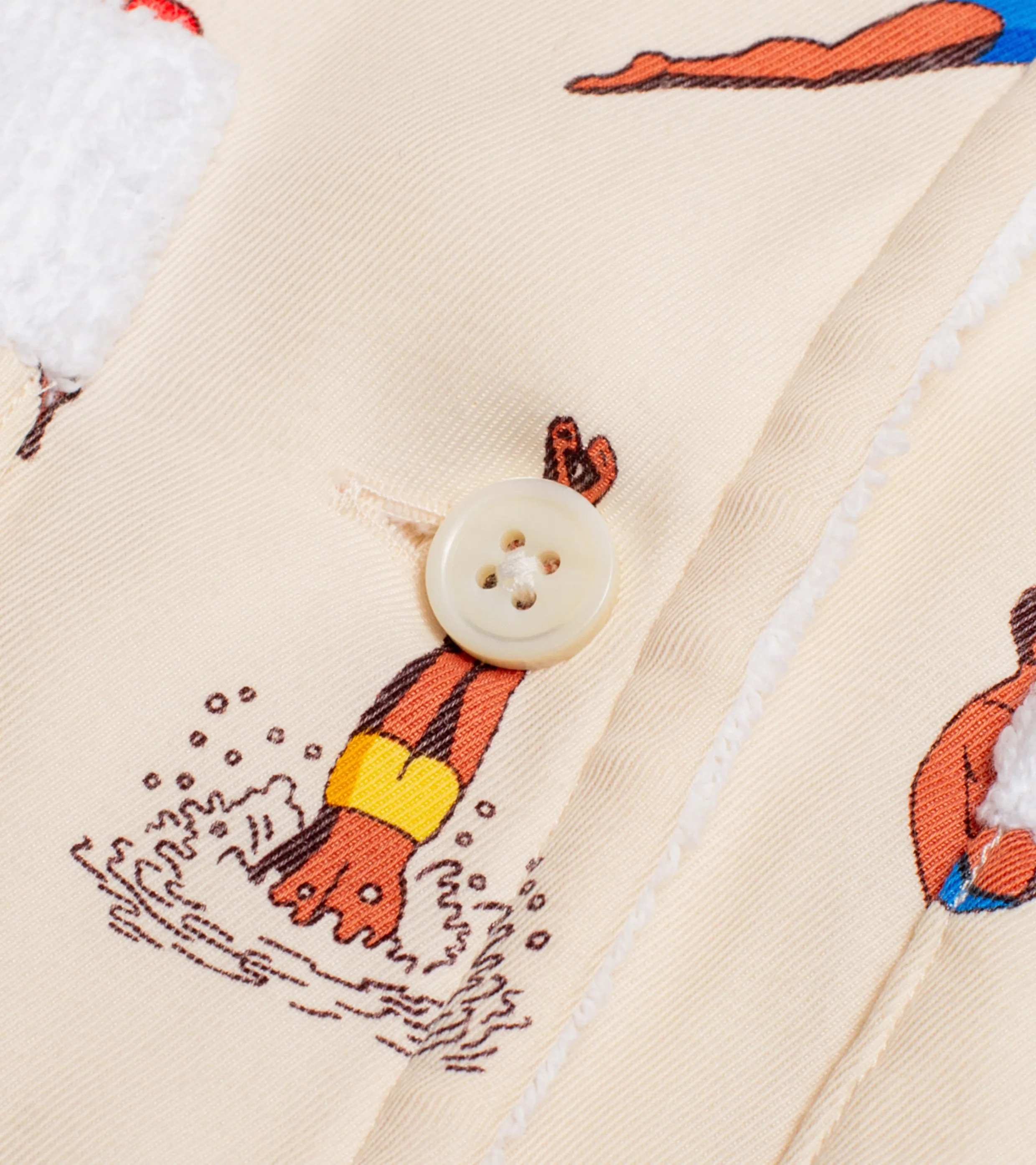 Emmeline Cropped Towel Shirt Diving