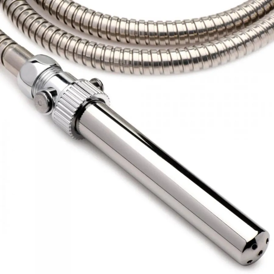 Enema Nozzle with Easy-Push Valve ~ Clean Stream