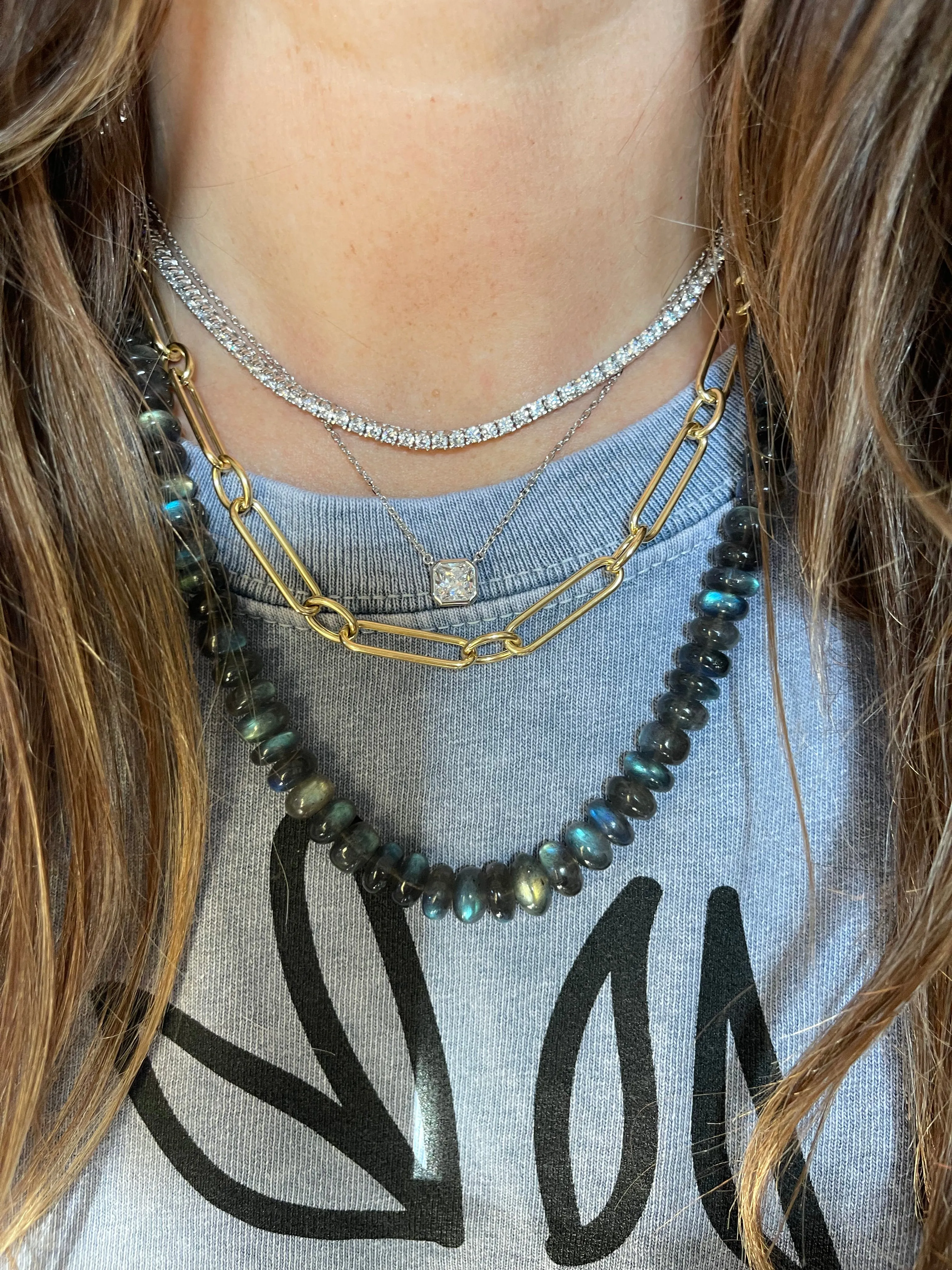 ESSENTIAL CIRCLE LINK CHAIN