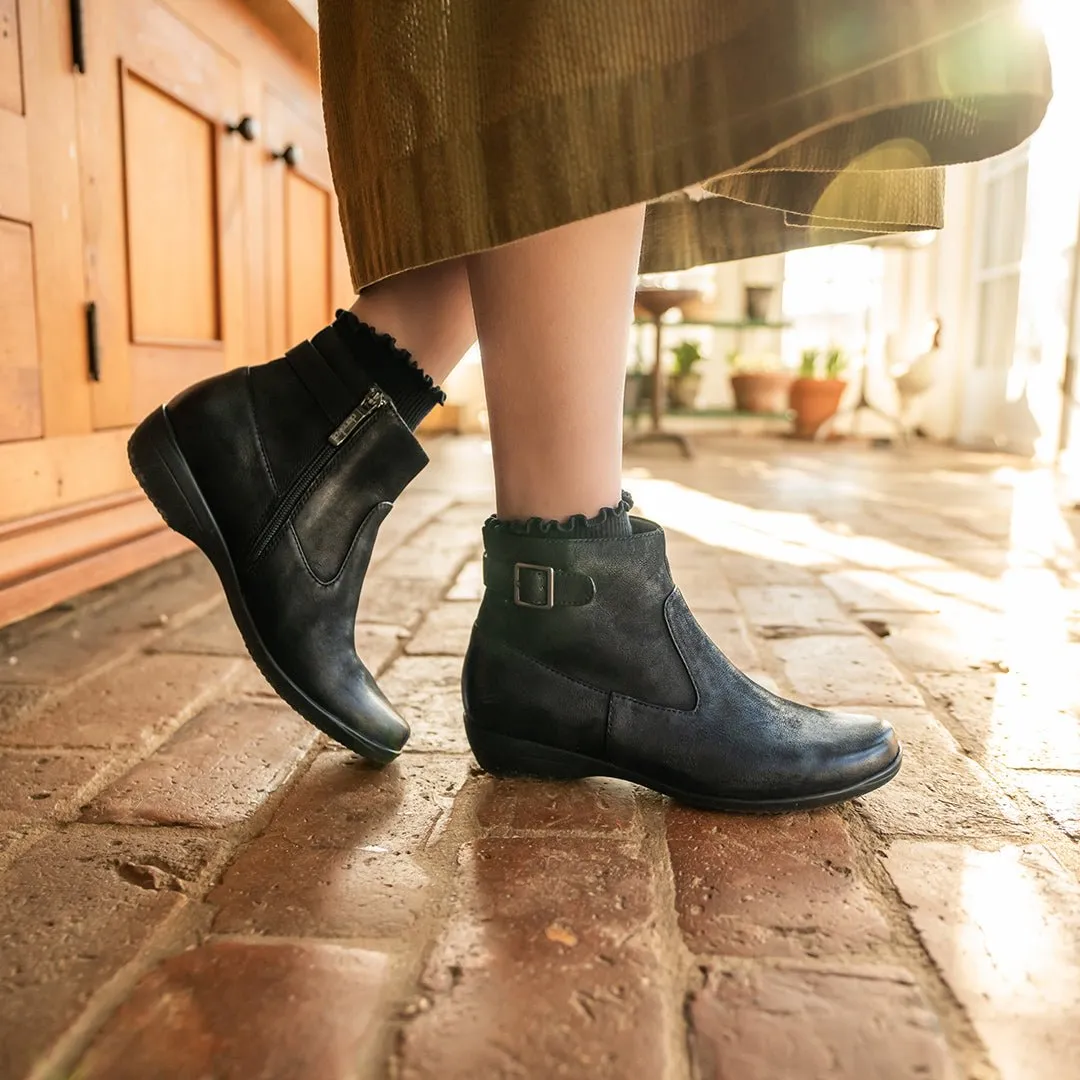 Finnley | Burnished Nubuck | Black