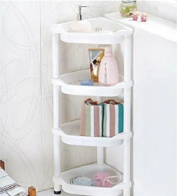 Four Layers Storage Rectangle Shelf