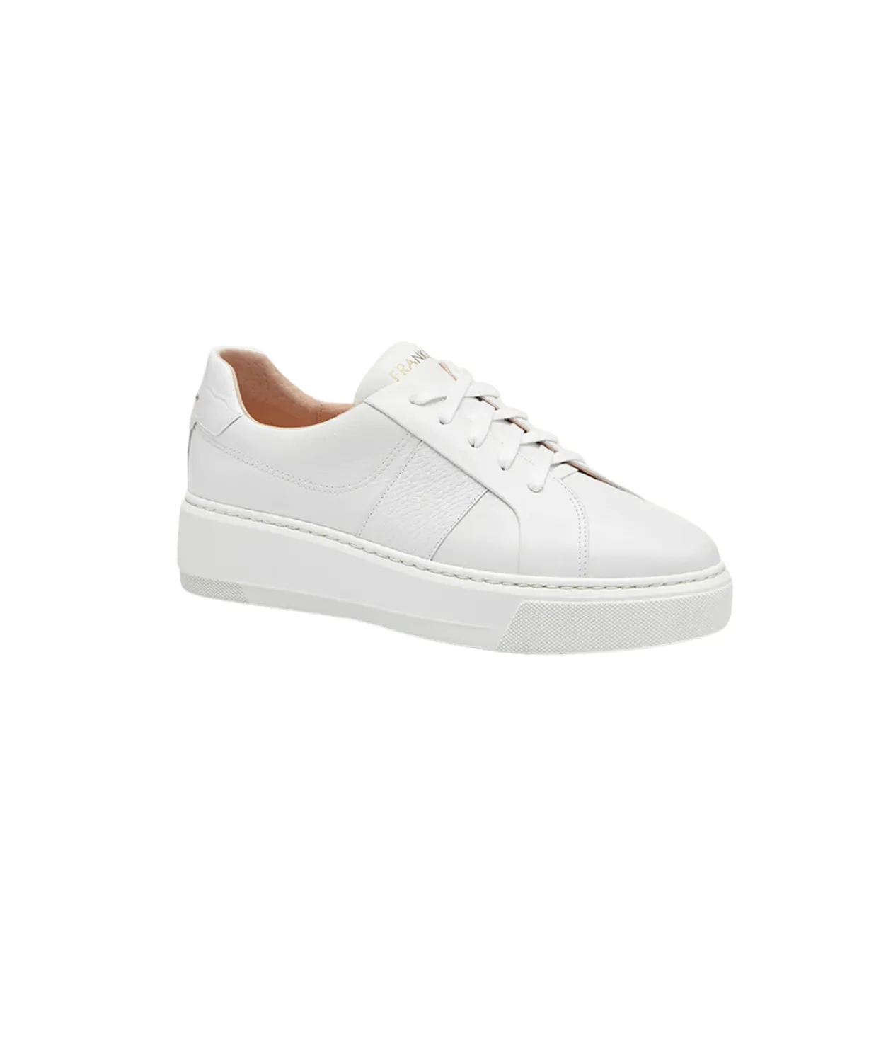 Frankie4 Riley White Tumble Sneakers