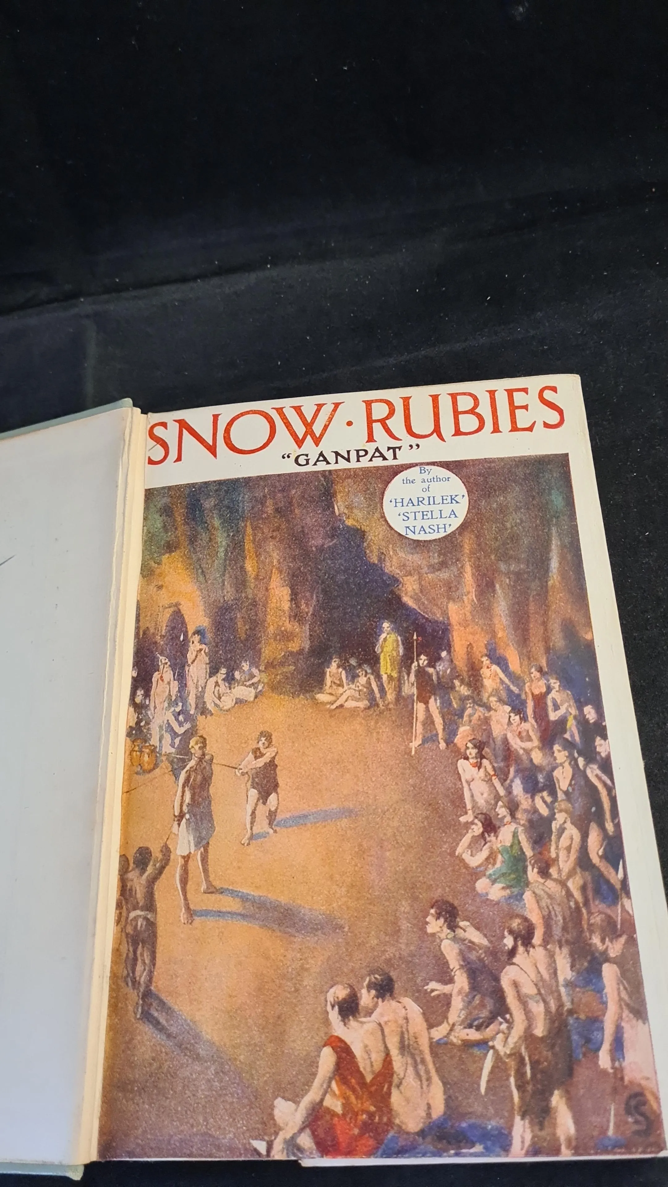 Ganpat - Snow Rubies, Houghton Mifflin, 1925, Inscribed, Signed
