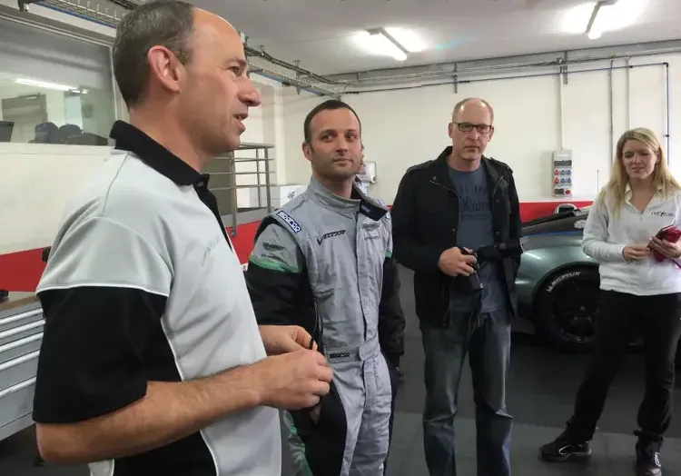 Genuine Darren Turner Used  Aston Martin Vulcan Race Suit and Press Shirt Goodwood 2015