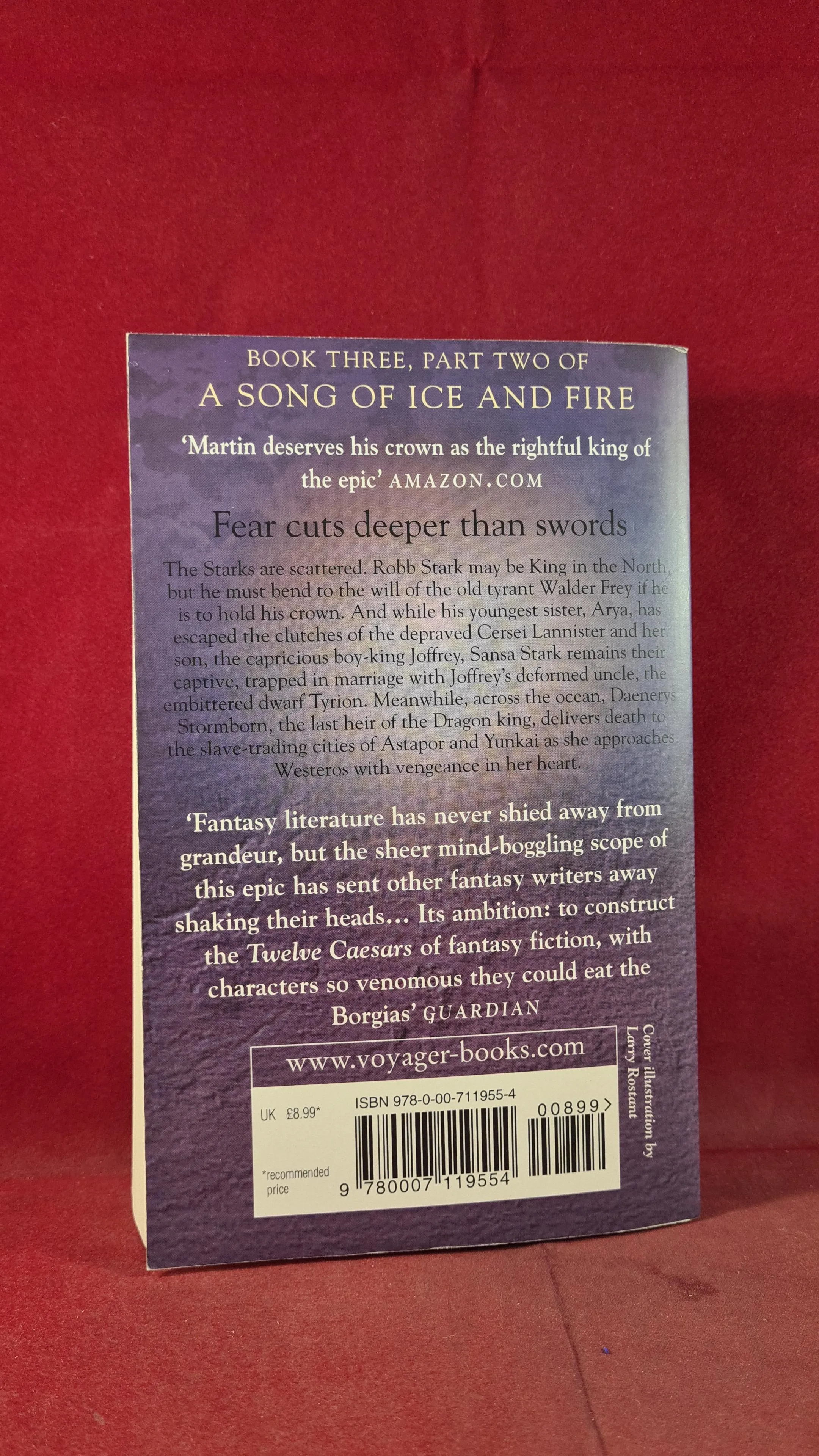 George R R Martin - A Storm of Swords: Blood & Gold, Voyager, 2003, Paperbacks