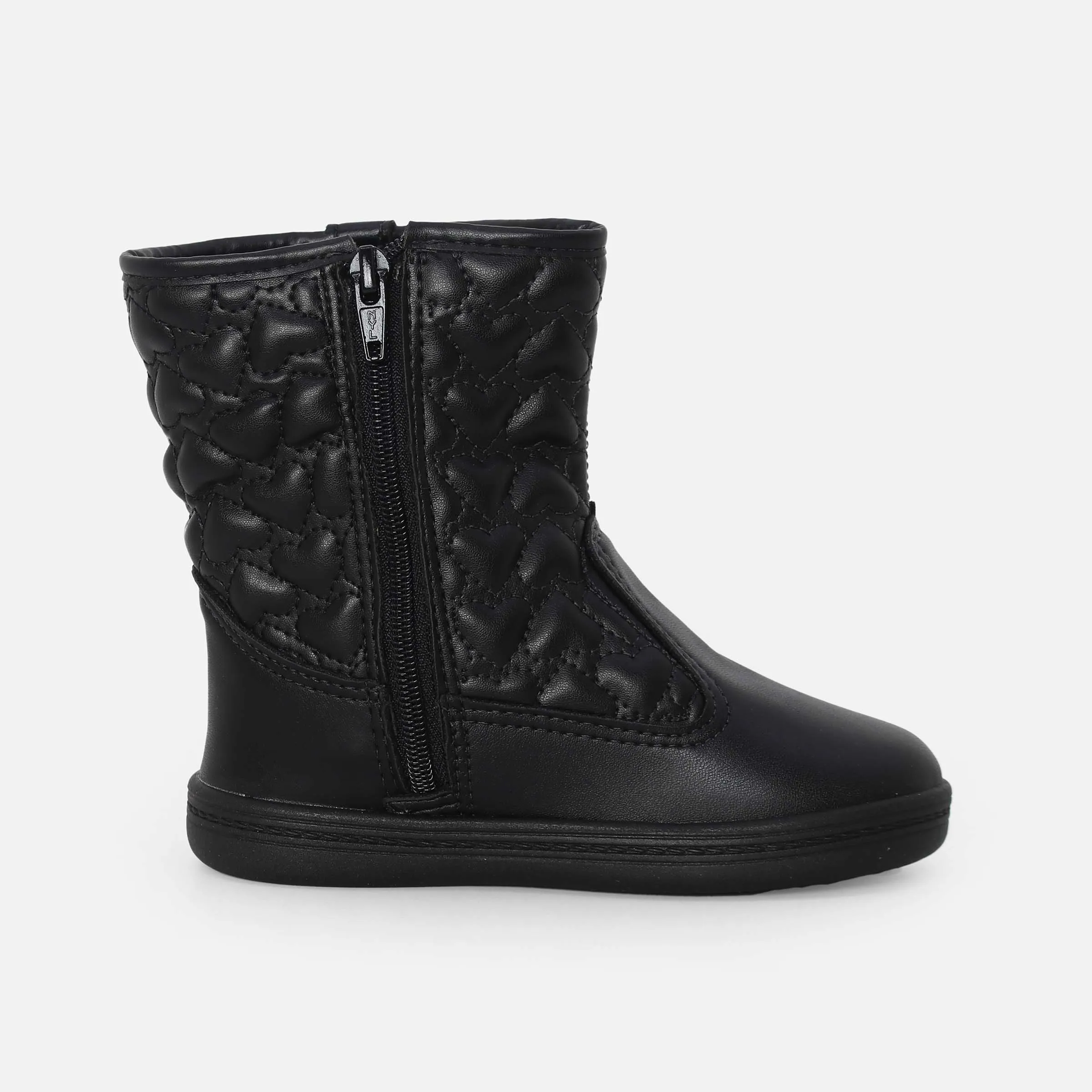 GIRLS CASUAL ZIPPER BOOTS