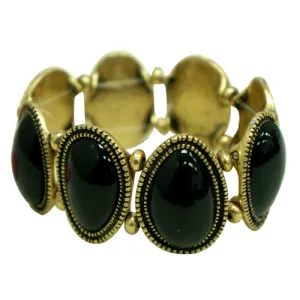 GOLD-BLACK BRACELET  #FW1203278 (SA15)