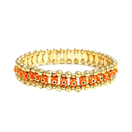GOLD ORANGE BRACELET  #XDWB-12460-1 (RH7)