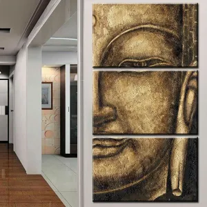 Golden Buddha Canvas