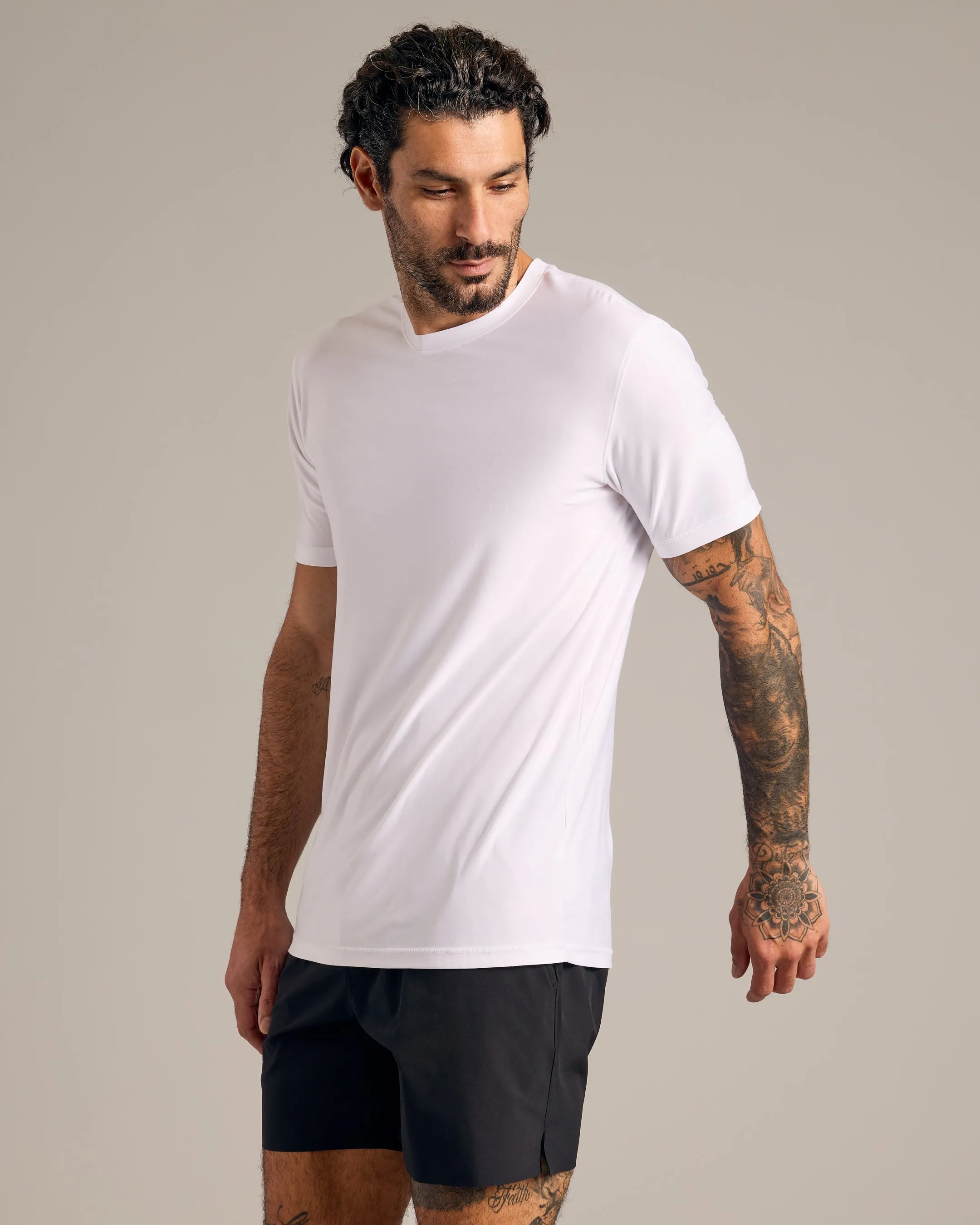 Gray Active Crew Neck 3-Pack