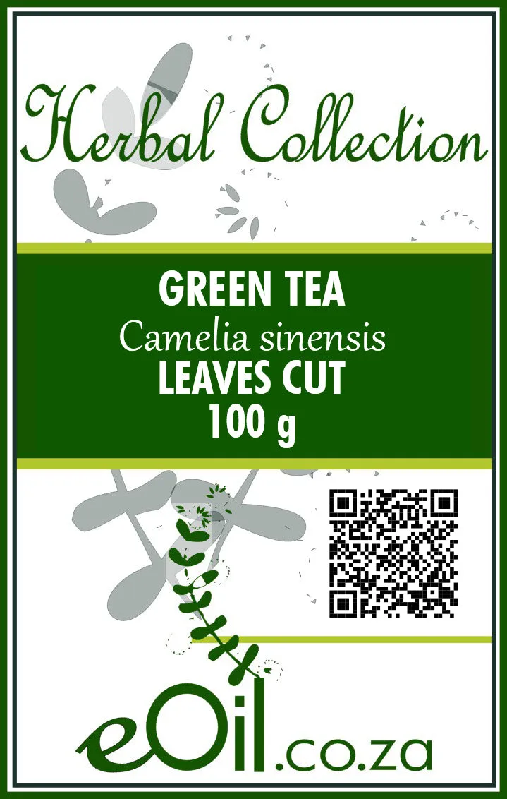 Green Tea Leaves Cuts - Herbal Collection