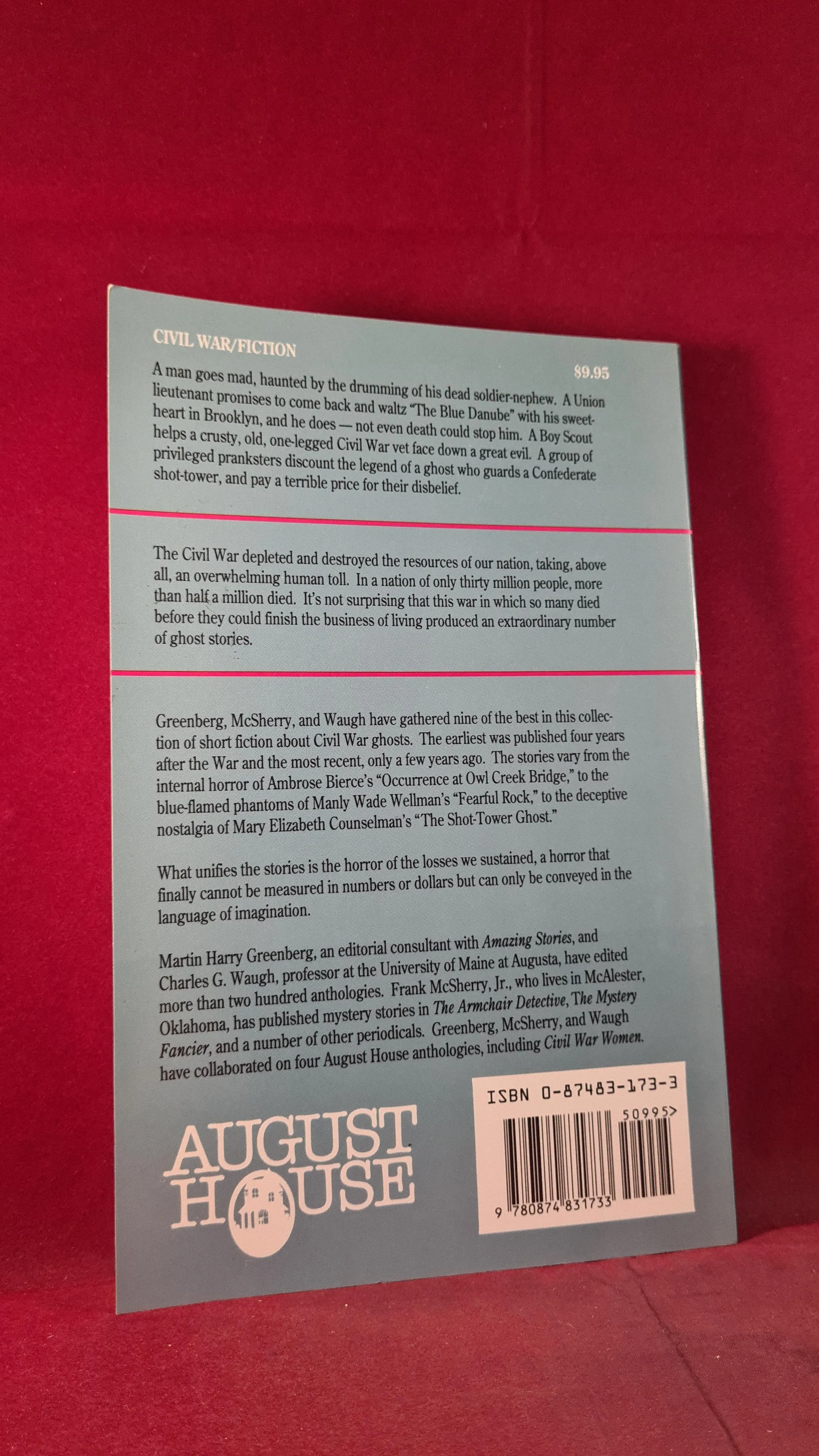 Greenberg, McSherry & Waugh - Civil War Ghosts, August House, 1991, First Edition