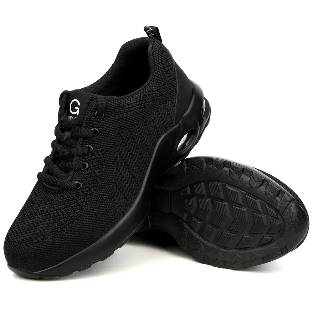 Guyisa | Techno lightweight steel cap cushioned safety shoes