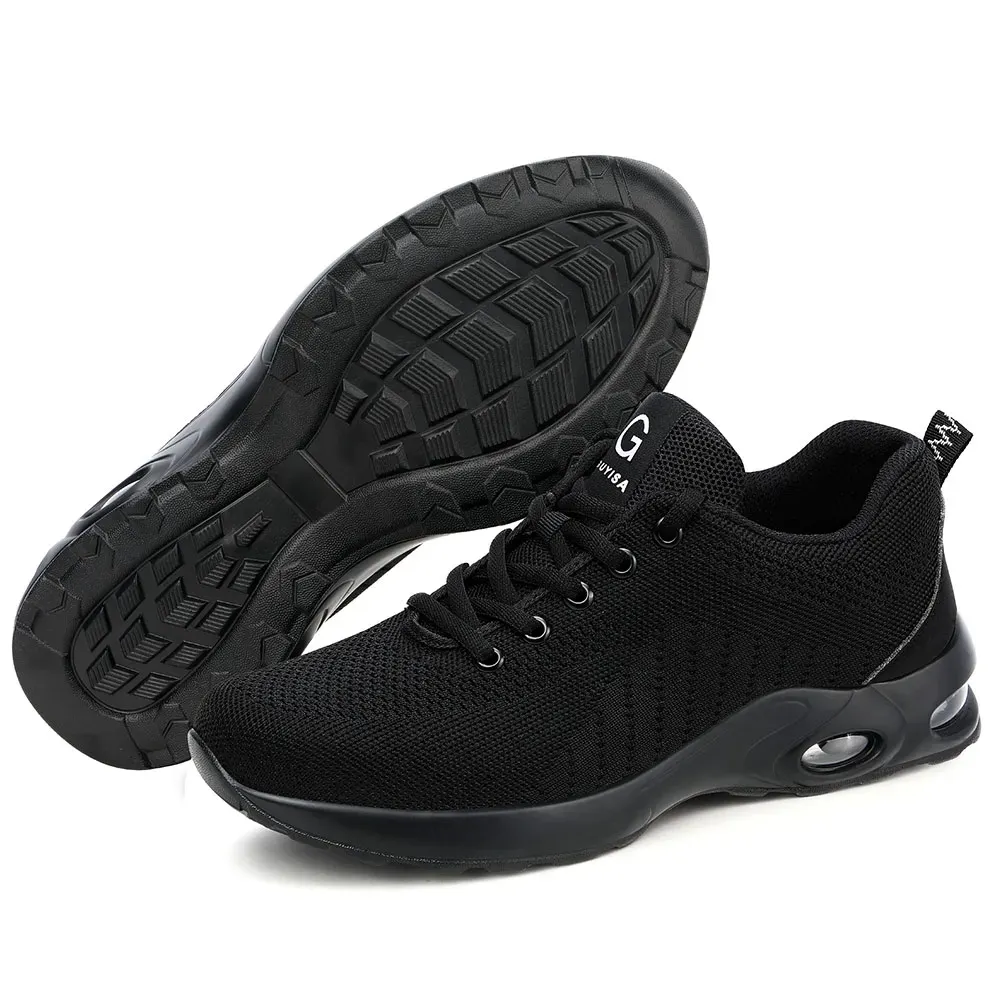 Guyisa | Techno lightweight steel cap cushioned safety shoes